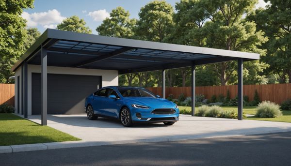 Carport aluminium design moderne : alliez style et praticité