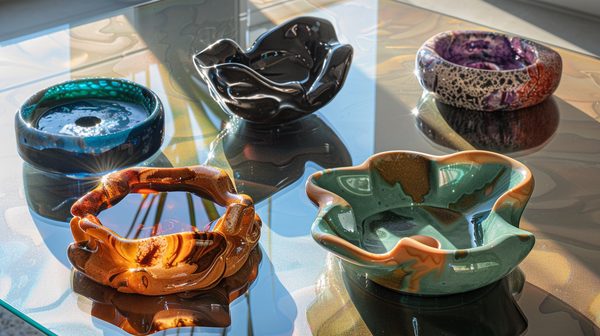 Cendriers original pour une touche déco unique