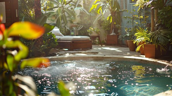 Petite oasis chez vous : la mini piscine parfaite